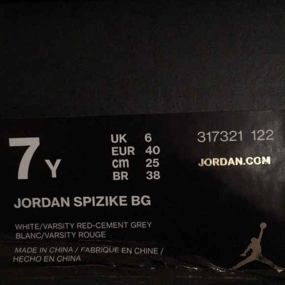 (SOLD)!!🔥Jordan Spizike BG👟 - Picture 7 of 7